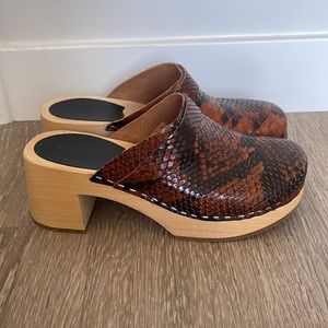 Swedish Hasbeen Clogs Size 37 Worn a Couple Times